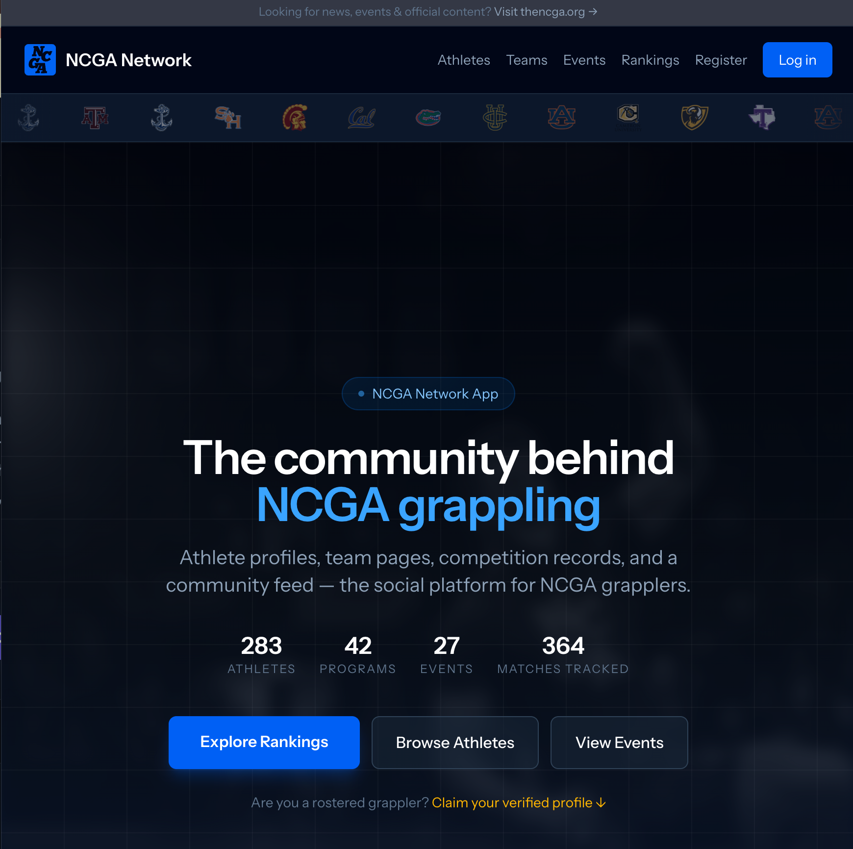 App Dashboard View